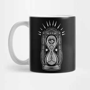 oldschool hourglass Mug